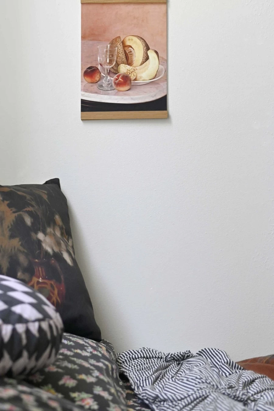 "Lazybones Women's Cantaloupe Art Print - Vibrant Wall Decor for Home & Office"