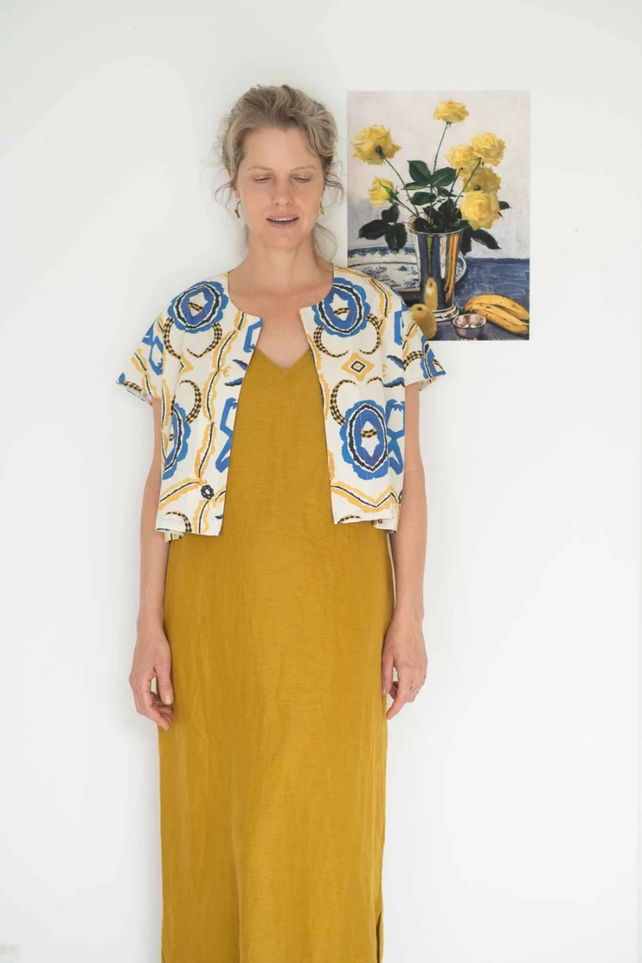 Lazybones Women's Anya Floral Shrug - Elegant Blumen Cover-Up for Stylish Outfits